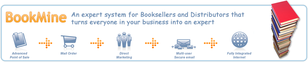 Info mine Bookmine from InfoMining - Book shop and distributor managment software